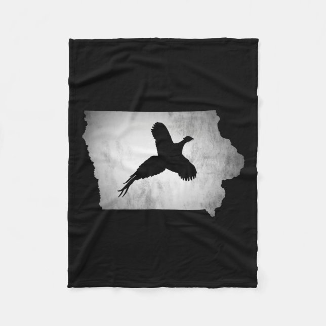 Manta Polar Caza de Pheasant Iowa (Anverso)