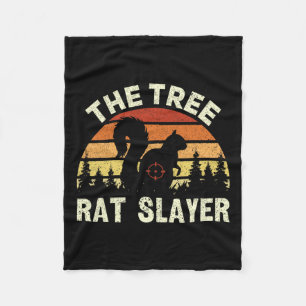 Manta Polar Cazadora De ardillas El Árbol Rat Slayer ardilla R