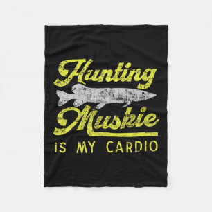 Manta Polar Cazar moskie es mi pez cardio honesto del río Musk