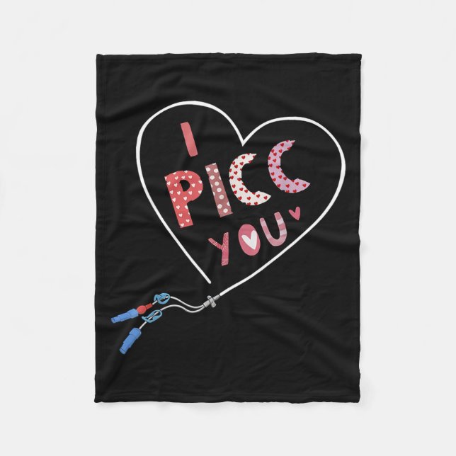 Manta Polar Cc Heart Valentine Vascular Access Team Cc Iv Nurs (Anverso)