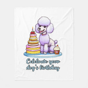 Manta Polar Celebra el cumpleaños de tu perro