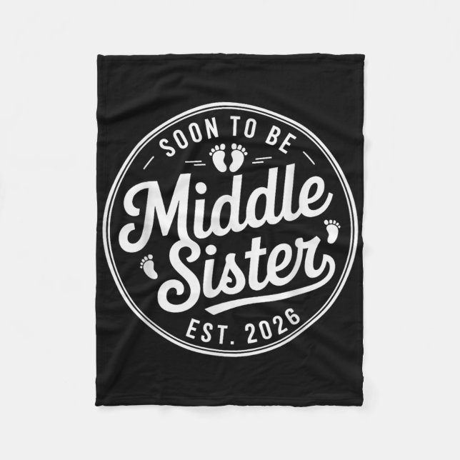 Manta Polar Celebraciones De recién nacido Pronto Serán Herman (Anverso)