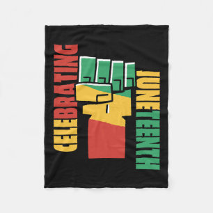 Manta Polar Celebrando la libertad de los negros 1865 Africano