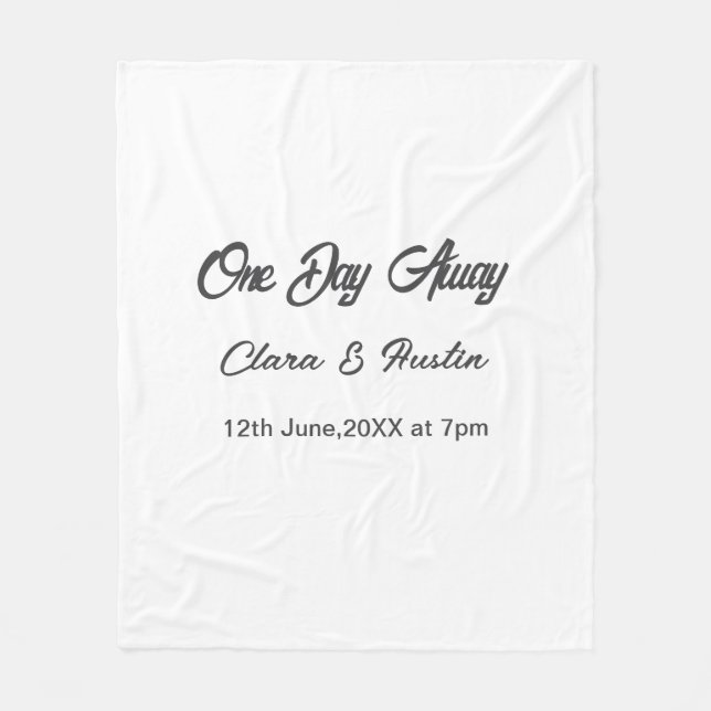 Manta Polar Cena de ensayo Un día antes de la noche anterior n (Anverso)