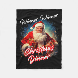 Manta Polar Cena de Navidades ganadores - Presidente Trump