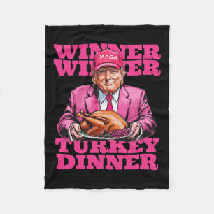 Manta Polar Cena divertida para el ganador de Trump