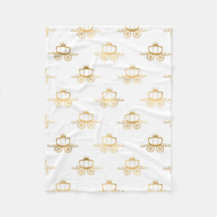 Manta Polar Cenicienta Princesa Real Magia