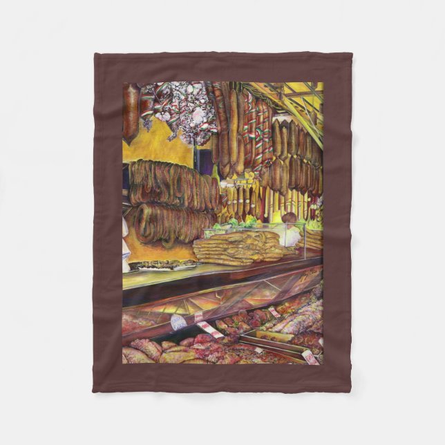 Manta Polar Cerdo, Budapest (Anverso)