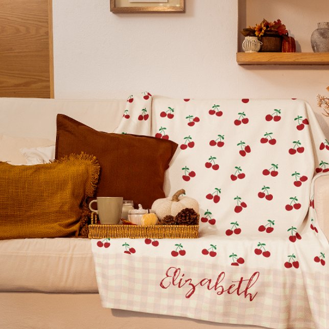 Manta Polar Cerezas (Subido por el creador)