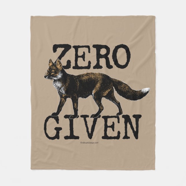 Manta Polar Cero (Fox) (Anverso)