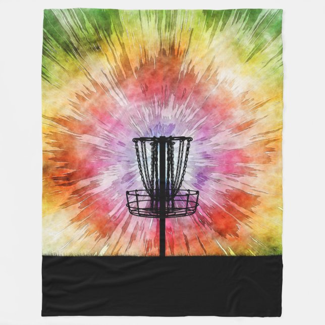 Manta Polar Cesta de golf de disco de tinta (Anverso)