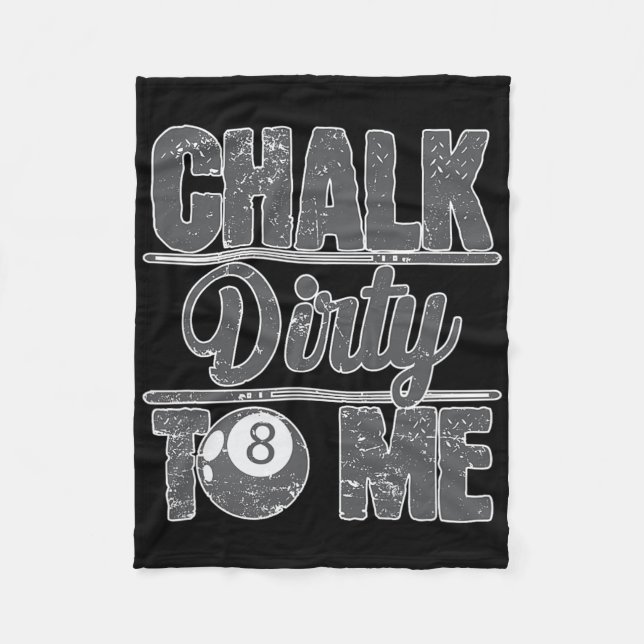 Manta Polar Chalk Dirty To Me Billiards 8 (Anverso)