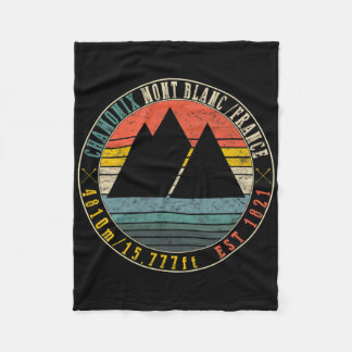 Manta Polar Chamonix Valley Mont Blanc Francia Esquí Snowboard