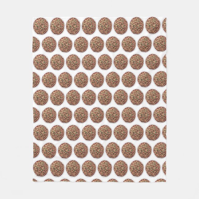 Manta Polar Chana Masala Chole Cocina india Chickpee Dish (Anverso)