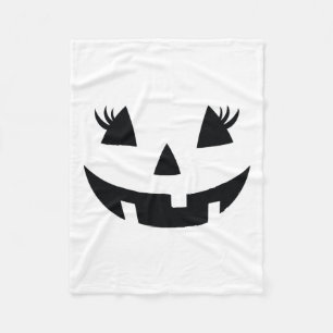 Manta Polar Chaqueta de calabaza de vintage Jack O Lantern H