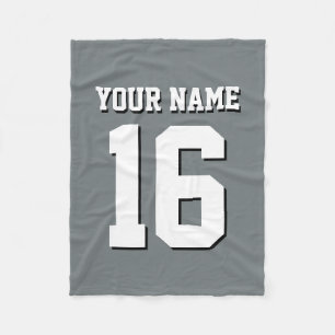 Manta Polar Charcarbón Grey Sports Jersey