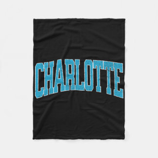 Manta Polar Charlotte Fútbol Ciudad Vintage 