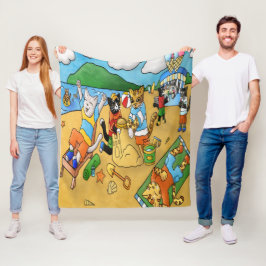 Manta Polar Chats de playa de verano