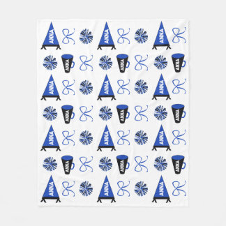 Manta Polar Cheer Camp Blue and Black Cheerleadering Pompom  