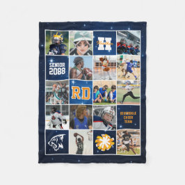 Manta Polar Cheer Team Senior Night Custom Photo Starry Night