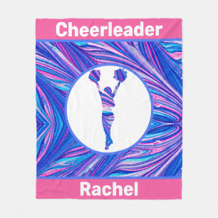 Manta Polar Cheerhead Resumen Fleece Blanket