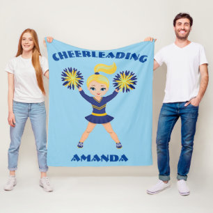 Manta Polar Cheerled Personalizado Fleece Blanket