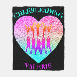 Manta Polar Cheerled Stunt Pyramid Fleece Blanket