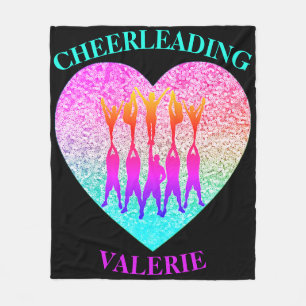 Manta Polar Cheerled Stunt Pyramid Fleece Blanket