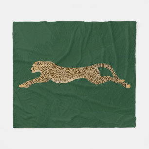 Manta Polar Cheetah Fleece Blanket