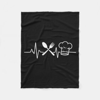 Manta Polar Chef Heartbeat Funny Culinary Pion Cooking Love