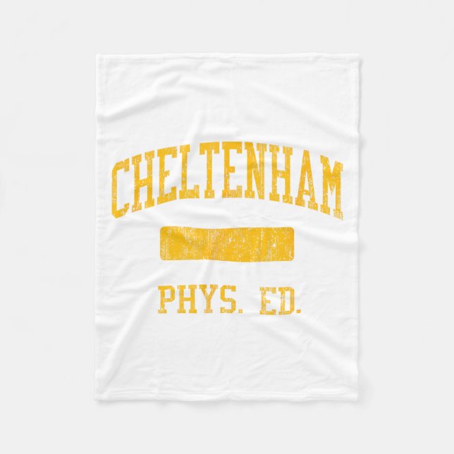 Manta Polar Cheltenham High School Hs Wyncote Pa Phys Ed  (Anverso)