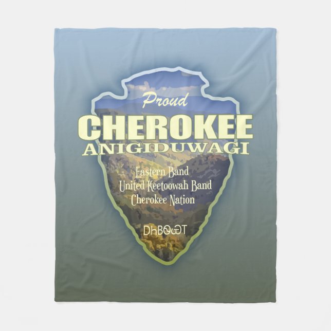 Manta Polar Cherokee (punta de flecha) (Anverso)