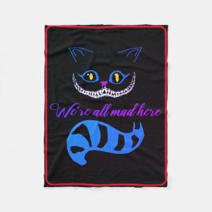Manta Polar Cheshire Cat Blanket
