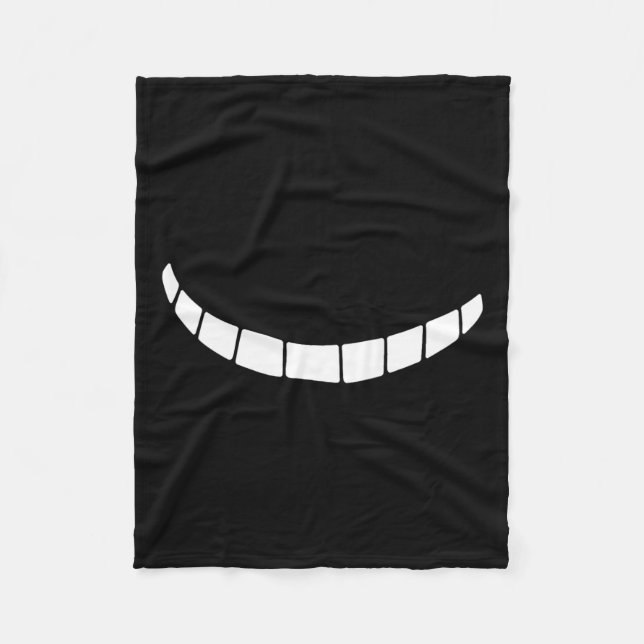 Manta Polar Cheshire Sonriendo Alicia En El País De Las Maravi (Anverso)