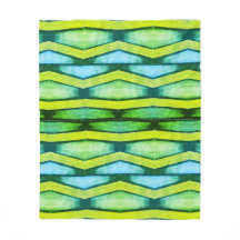 Chevron verde y amarillo