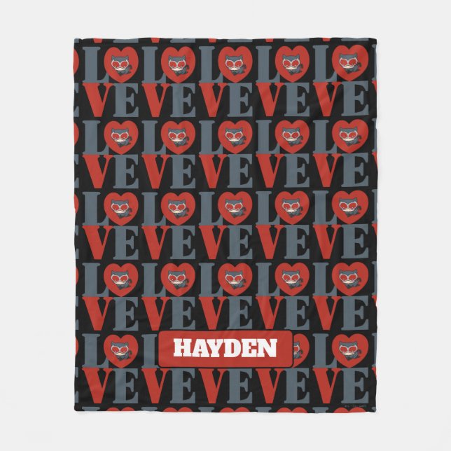 Manta Polar Chibi Catwoman LOVE (Anverso)