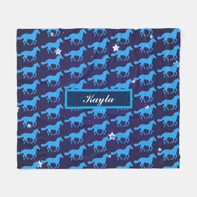 Manta Polar Chica Caballo (Frente (Horizontal))