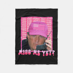 Manta Polar Chica de Camisas Trump 2024: Miss Rosa Mí