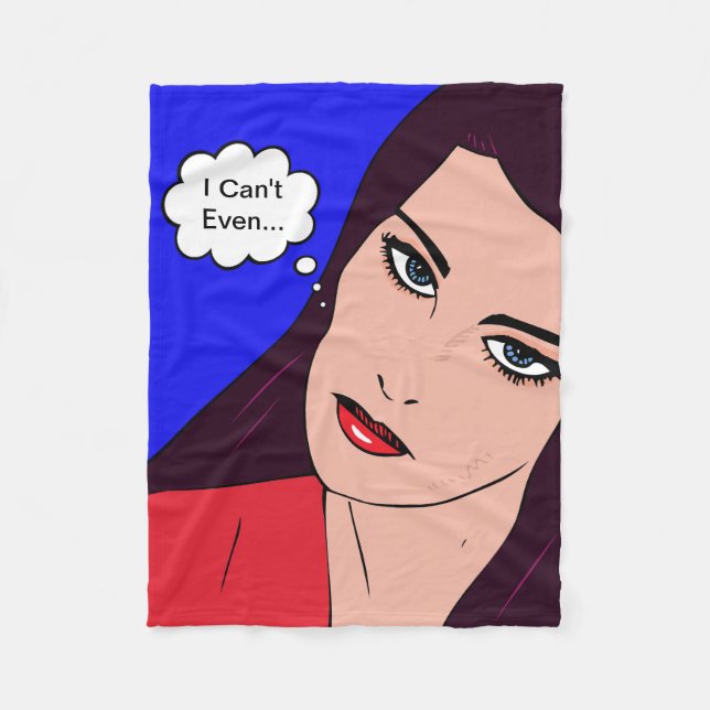 Manta Polar Chica de historietas #14 (Anverso)