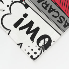 Manta Polar Chica de maquillaje lindo - Belleza kawaii y moda