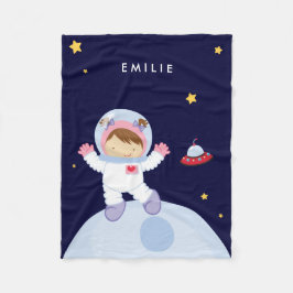 Manta Polar Chica del astronauta {brunette}