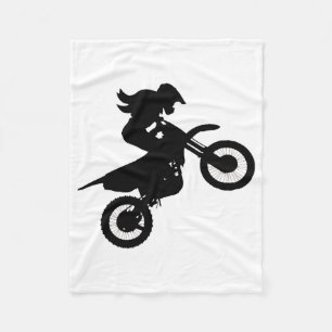 Manta Polar Chica Dirt Bike
