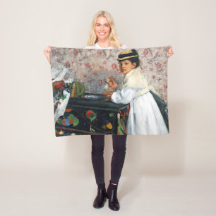 Manta Polar Chica en un Gorra, Edgar Degas