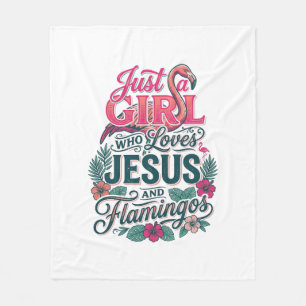Manta Polar Chica Flamenco Cristiana Vintage