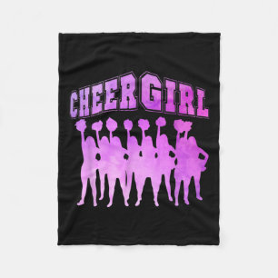 Manta Polar Chica Funny Cheerled Cita De Alegre Te