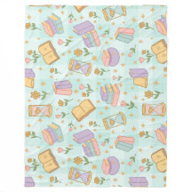 Chica Pastel Mágica de Libros Verde
