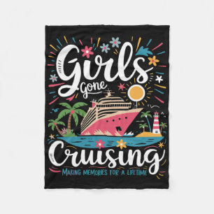 Manta Polar Chicas Crucero Haciendo Recuerdos Para Toda La Vid