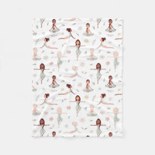 Manta Polar Chicas de clase Zen Yoga Meditación Espiritual Nam