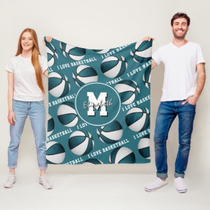 Manta Polar chicas decoración deportiva Me encanta el balonces