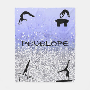 Manta Polar Chicas Eventos de Gimnasia Sparkly Blanket